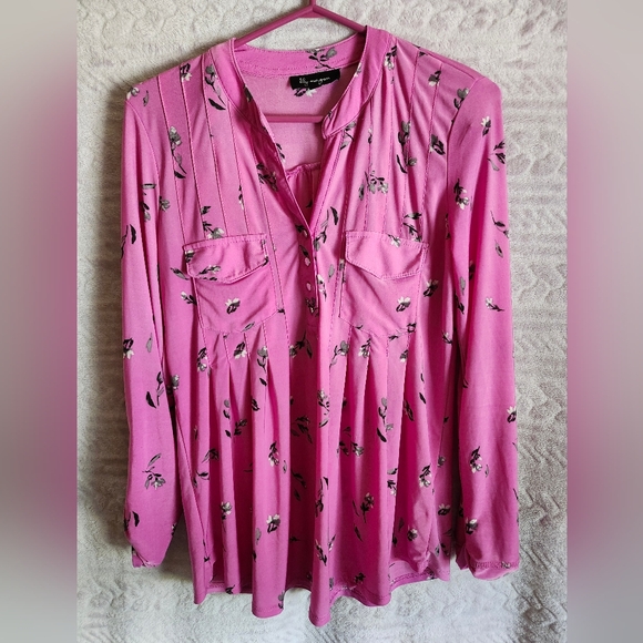 Lily Morgan Pink Top - Picture 1 of 8